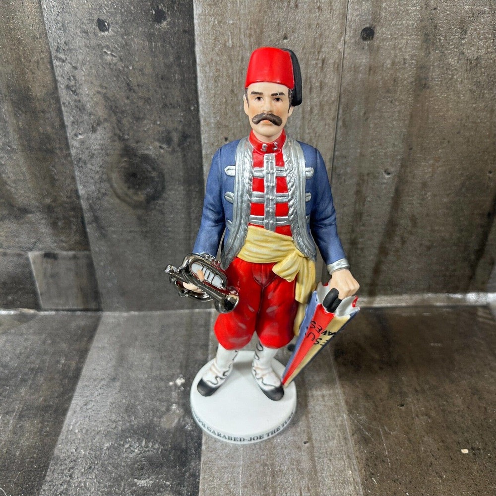 Rare The Salvation Army Captain Joseph Garabed - Joe The Turk Colorful Figurine
